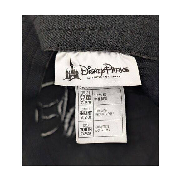 Disney Parks Angry Mickey Mouse Hat Youth Black Graffiti Streetwear - Picture 9 of 11